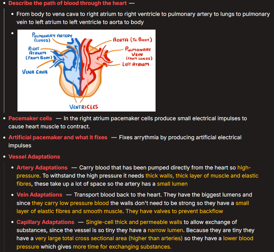AQA GCSE Biology | Flashcards + Notes